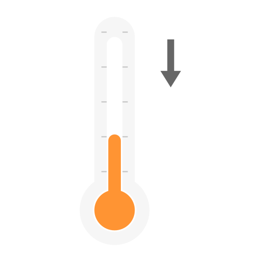 bassa temperatura Generic Flat icona