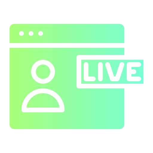 live Generic Flat Gradient icoon
