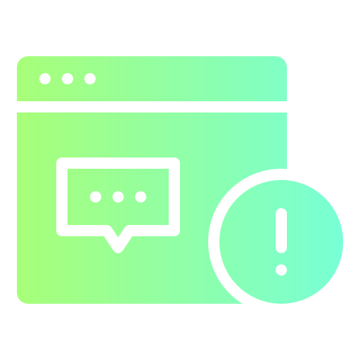 Notification Generic Flat Gradient icon