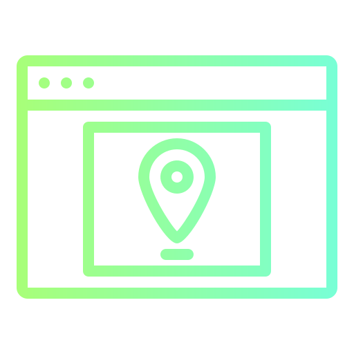 Share location Generic Gradient icon