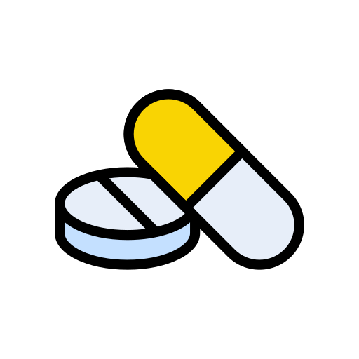 Drug Vector Stall Lineal Color icon