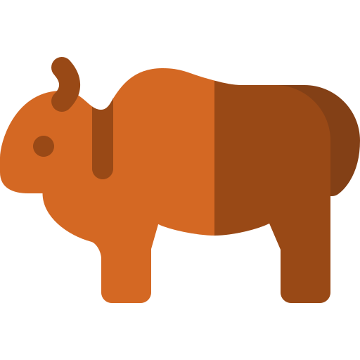 bizon Basic Rounded Flat icoon