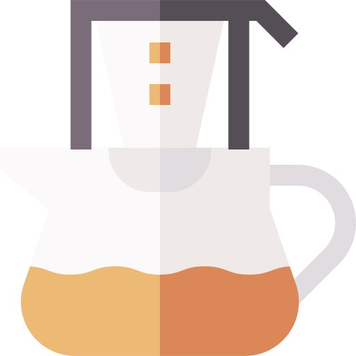Coffee maker Basic Straight Flat icon