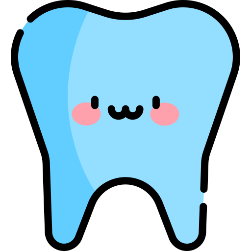 zdrowie jamy ustnej Kawaii Lineal color ikona
