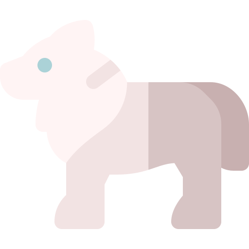 wolf Basic Rounded Flat icoon