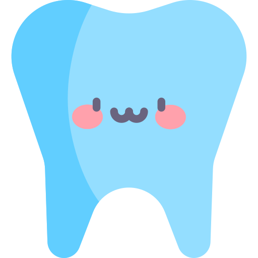 Oral health Kawaii Flat icon
