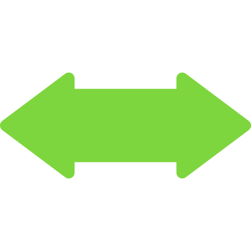 Double arrow Generic Flat icon