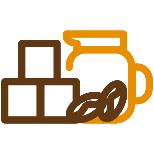 Кофейное зерно Generic Outline Color иконка