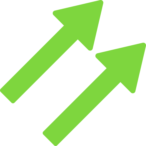 Up right arrow Generic Flat icon