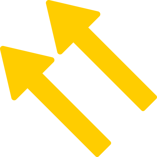 flecha hacia arriba a la izquierda Generic Flat icono