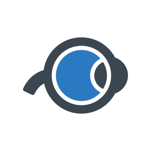 globo ocular Generic Blue icono