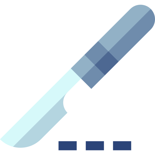 plastische chirurgie Basic Straight Flat icoon