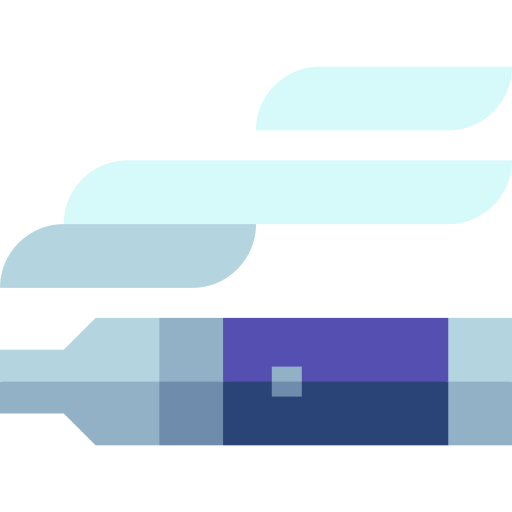 電子タバコ Basic Straight Flat icon