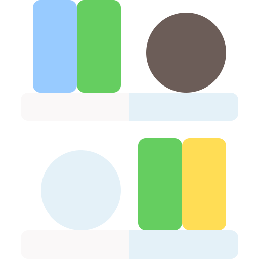 estantería Basic Rounded Flat icono