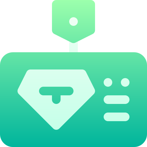 Id card Basic Gradient Gradient icon