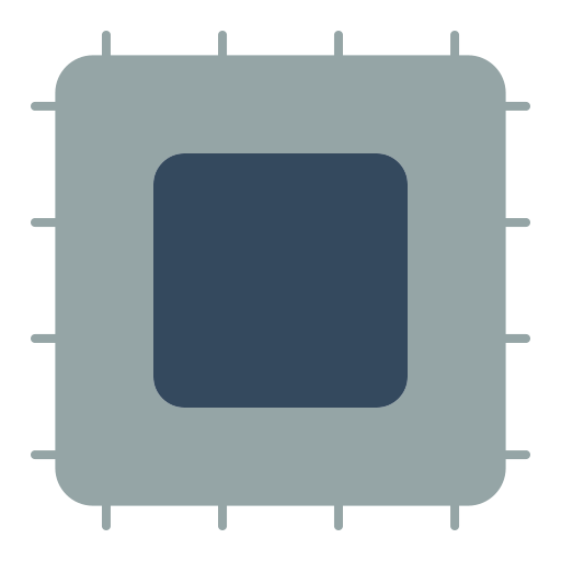 procesador Generic Flat icono