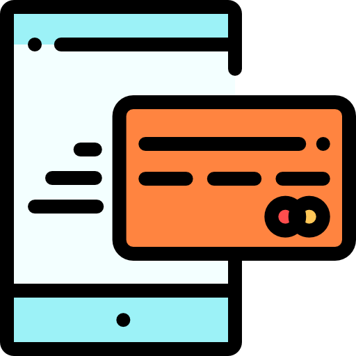 Payment method Detailed Rounded Lineal color icon