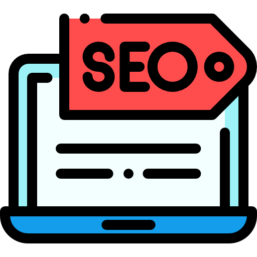 seo Detailed Rounded Lineal color icono