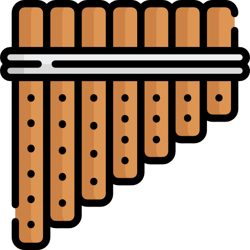 Panpipe Special Lineal color icon