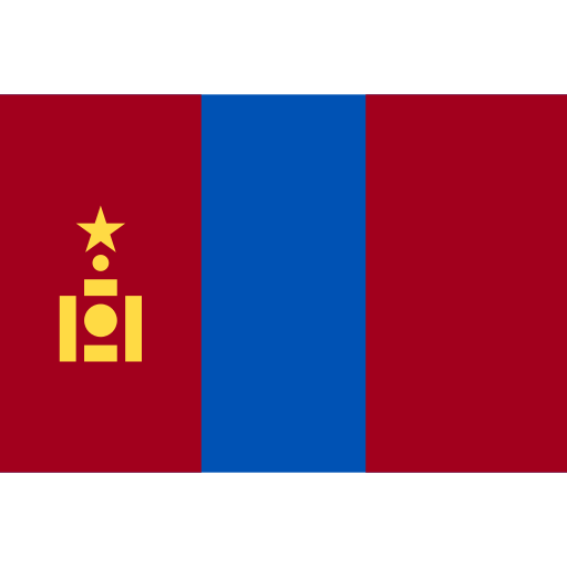 mongólia Flags Rectangular Ícone