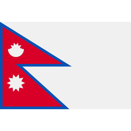 nepal Flags Rectangular Ícone