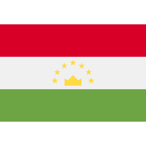 tadjikistan Flags Rectangular Icône