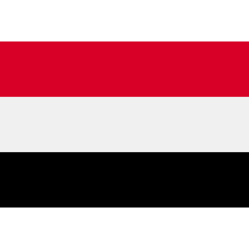 yemen Flags Rectangular icono