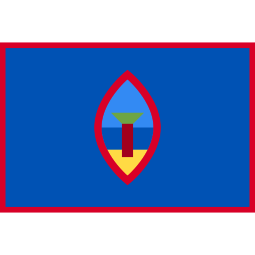 guam Flags Rectangular icono