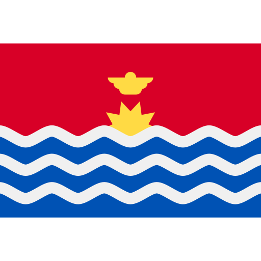 kiribati Flags Rectangular icono