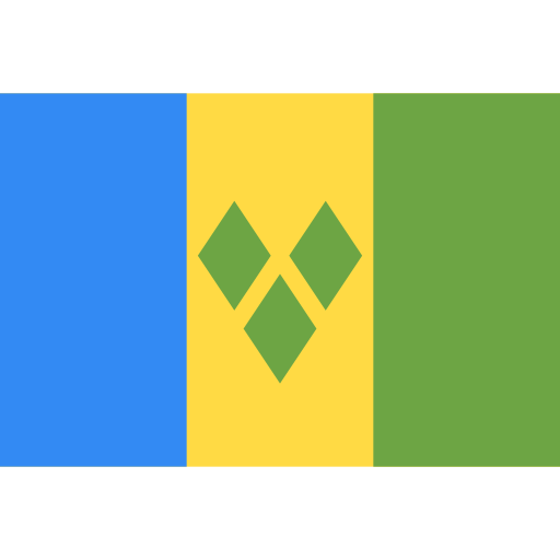 st vincent en de grenadines Flags Rectangular icoon