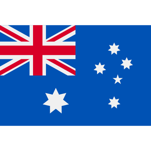 Австралия Flags Rectangular иконка