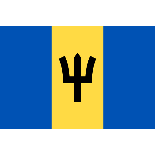 barbade Flags Rectangular Icône