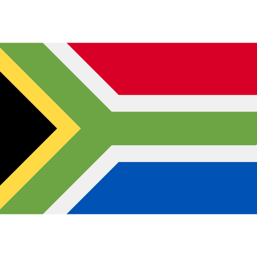 afryka południowa Flags Rectangular ikona