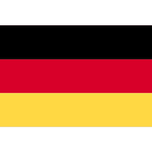 alemania Flags Rectangular icono