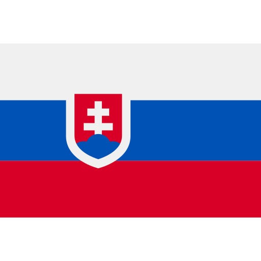 eslovaquia Flags Rectangular icono