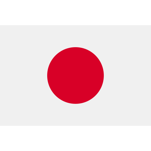 japonia Flags Rectangular ikona