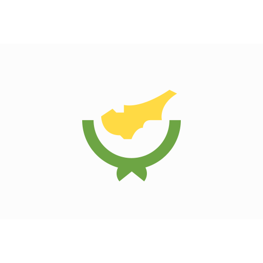 chipre Flags Rectangular icono