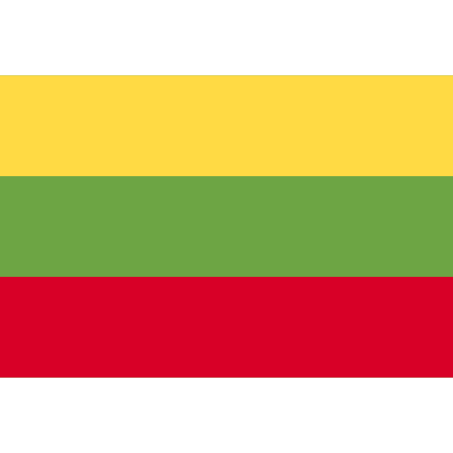 lituânia Flags Rectangular Ícone