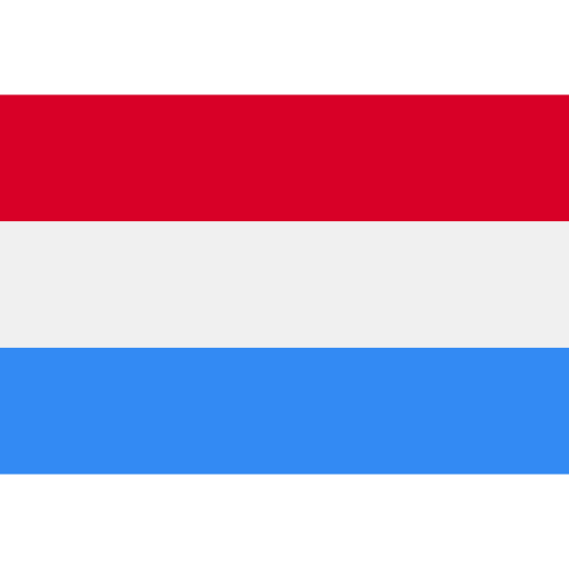 luksemburg Flags Rectangular ikona