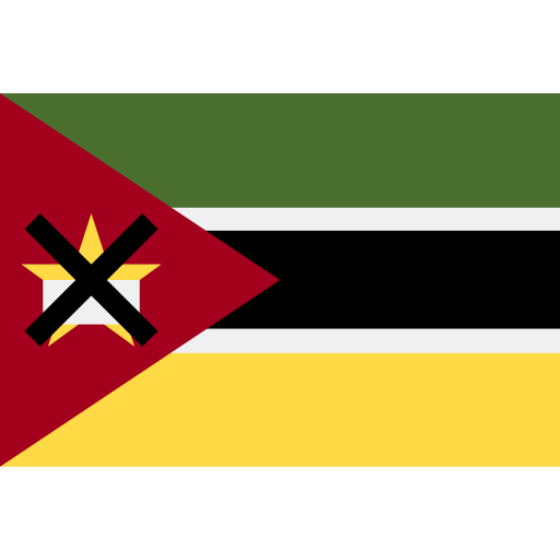 moçambique Flags Rectangular Ícone