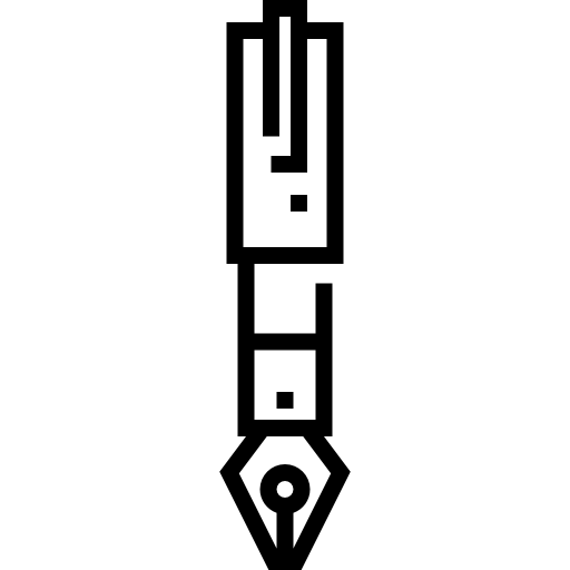 ペン Detailed Straight Lineal icon