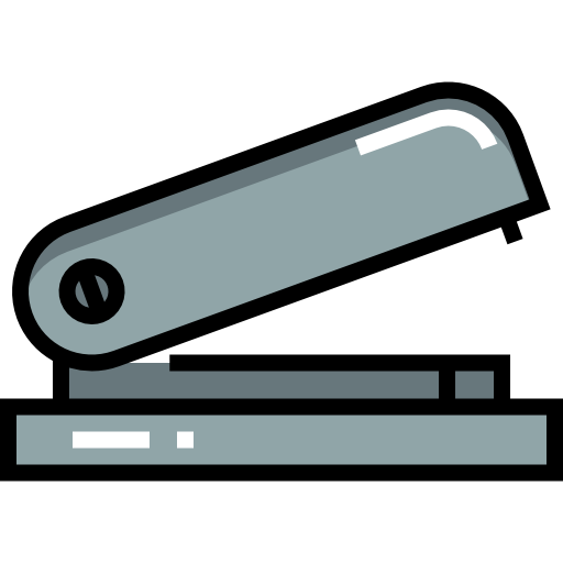 Stapler Detailed Straight Lineal color icon