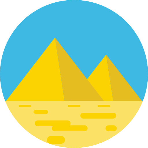 piramides Prosymbols Flat icoon
