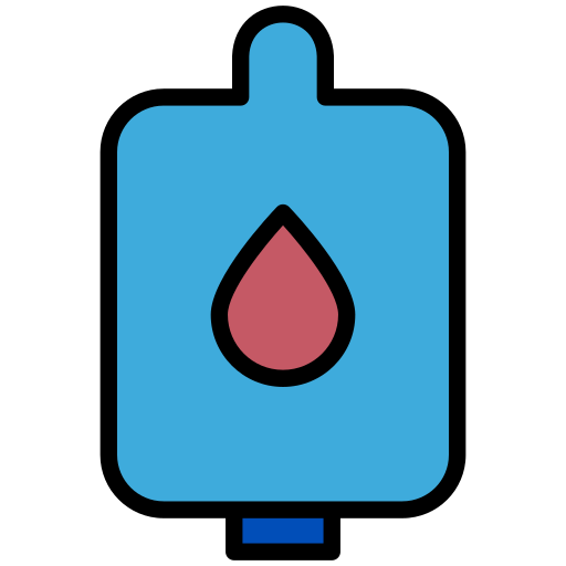 sacco di sangue Generic Outline Color icona