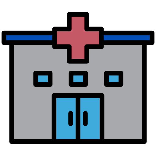 ziekenhuis Generic Outline Color icoon