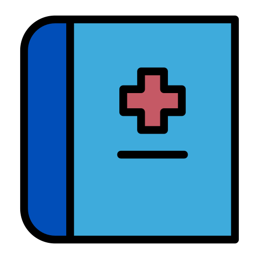 Medical book Generic Outline Color icon