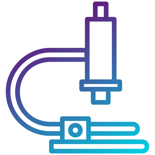 microscopio Generic Gradient icona