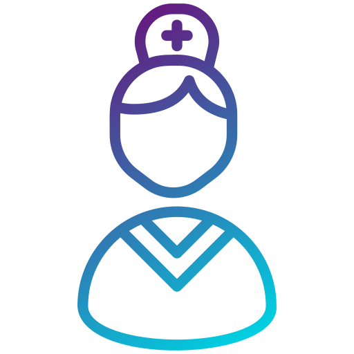 infermiera Generic Gradient icona