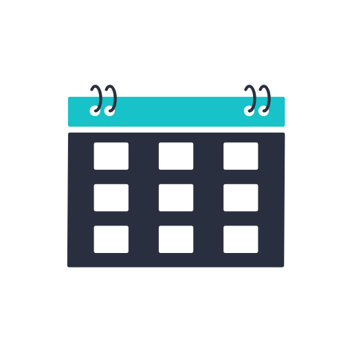 calendario Generic Flat icono