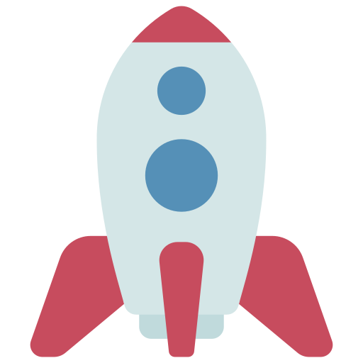 ロケット船 Juicy Fish Flat icon